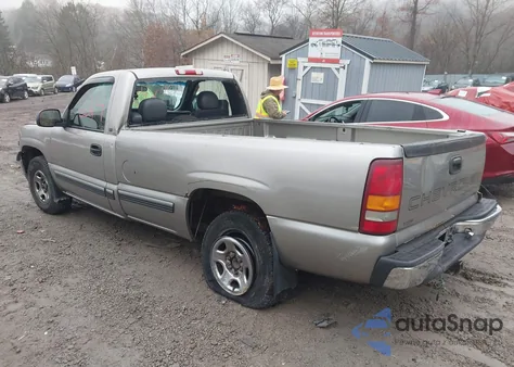 2000 Chevrolet Silverado 1500 from USA, damaged, VIN 1GCEK14V2YZ210148